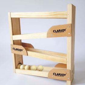Clapjoy Wooden Ball Tracker with 3 wooden balls