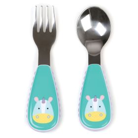 Skip Hop Zoo Utensils Fork & Spoon
 SS Weaning Accessory  Unicorn 3M to 36M