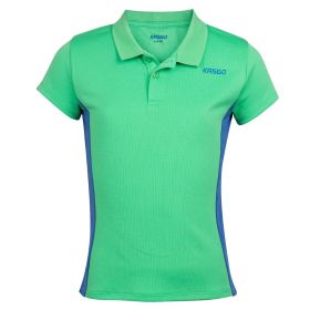 KASGO Girls Polo T-Shirt-Green-3-4 Years