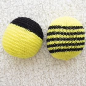 Yellow Doodle-Shiny Star Sensory Soft Balls