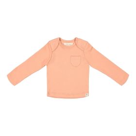 ItsyBoo-FULL SLEEVE TSHIRT WITHOUT BUTTONS CORAL BLUSH