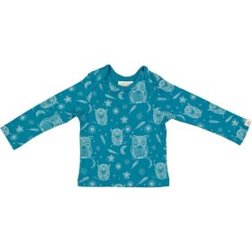ItsyBoo-FULL SLEEVE TSHIRT WITHOUT BUTTONS HOOT HOOT OWL