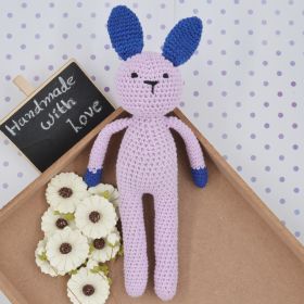 Love Crochet Art-Stuff Baby Doll Crochet Soft Toys - Purple