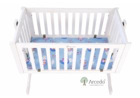 Arcedo-Clinton baby wooden swing-White