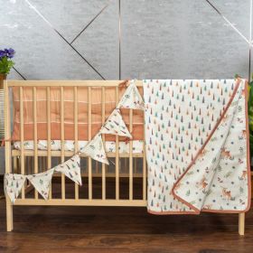 TINY SNOOZE-Cot Bunting- Enchanted Forest