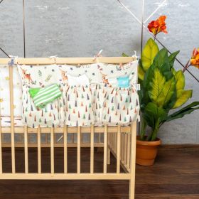 TINY SNOOZE-Cot Organiser- Enchanted Forest