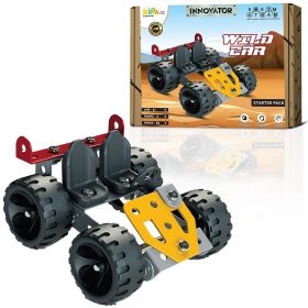 Kipa Gaming-Innovator Wild Car Toy Model for Kids & Home Show Case DIY Building Blocks for Kids | Educational & Learning Blocks for Kids | Creative Mechanical Construction Engineering Kit - (66 Pcs)