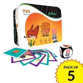 KAADOO Disney Jodi Joy (Pack of 5) -Zootopia Card Game for 3+ Year olds - Birthday & Return Gifts - Made in India-8906076579032