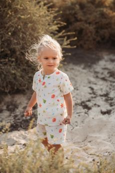 Tickle Tickle - Wild Maple Organic Muslin Shorts and Tee Set