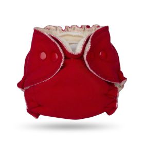 Tickles Cocoon Barbados Red -  Plush Cotton Velour Diaper-CCN-001