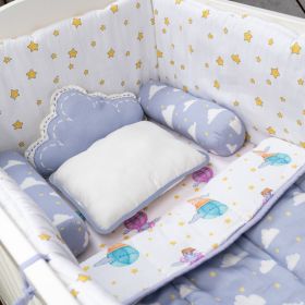 TINY SNOOZE-Organic Cot Bedding Set – Sky is the Limit