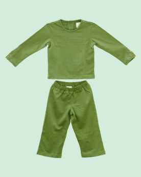 Earthytweens-Green Bee Kids Nightwear