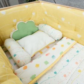 TINY SNOOZE-Organic Cot Bedding Set –Lost in Thoughts