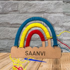 DoxBox-DIY Rainbow Yarn Craft Kit-Personalized