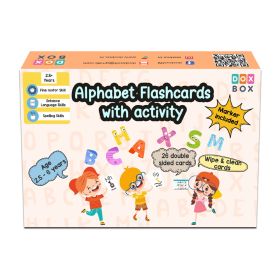 DoxBox-Alphabet Flashcards with activity- Pack of 26