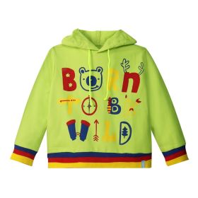 PlanB-Lime Born To be Wild - Hoodie-4-6 Years