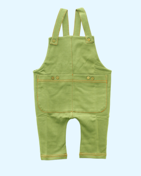 Earthytweens-Playtime Cotton Dungarees-0-3 Months