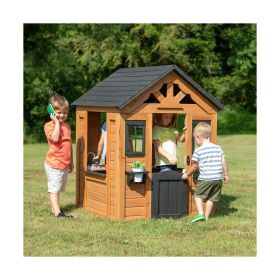 Step2-Backyard Discovery Sweetwater All Cedar Wooden Playhouse 2001312
