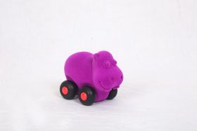 Rubbabu-Hippo With Wheels (0 to 10 years) 