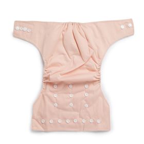 Kicks and Crawl-Reusable Peach Cloth Diaper