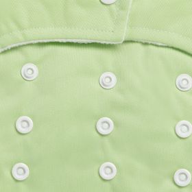 Kicks and Crawl-Reusable Green Cloth Diaper