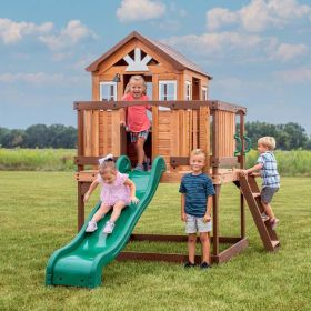 Step2-Backyard Discovery Echo Heights Elevated Playhouse (2102316)