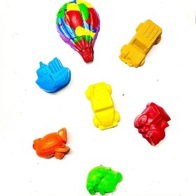 Peekado Crayons-Vehicle Crayon - set of 7
