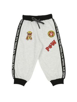 Paw Patrol Boys Cotton Joggers Trousers Track Pant In Off White