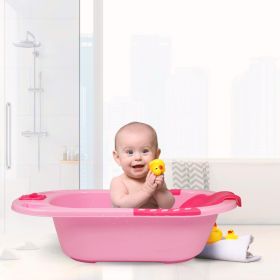Baby Moo Pink Bath Tub With Bather