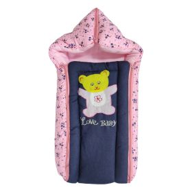Love Baby embroidery cotton sleeping bag for baby Set of 1 - 494 Pink P13