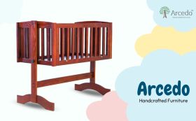 Arcedo-Clinton baby wooden swing