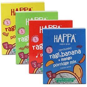 HappaFoods-Super Monthly Saver Pack of Puree ,Pack of 21, Each puree 100 Grams