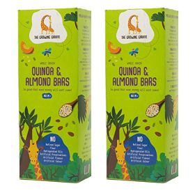 The Growing Giraffe Quinoa Almond Bars (Pack of 2), 200 gm each