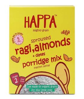 HappaFoods-ragi mango + banana porridge (200gm)