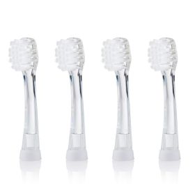 Brush Baby Babysonic Replacement Brush Heads (18-36 Months) Pack Of 4 Transparent
