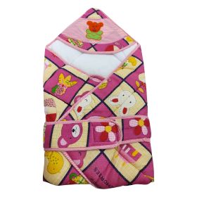 Love Baby-Love Baby Cotton Blanket For baby - 565 Pink P7