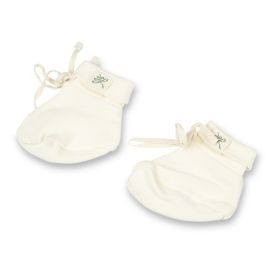ItsyBoo-BOOTIES CHALK WHITE-New Born
