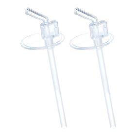 b.box Insulated Straw Drink Bottle Replacement Straw Pack of 2