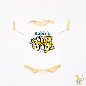 Yellow Doodle-Super Dad Bodysuit
