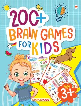 Brain Boosting Activity Book for Kids - 200+ Activities for Age 3+ [Paperback] Maple Press
