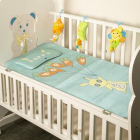 Baby Moo-Happy Blue Washable Mat With Pillow