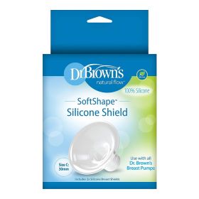 Dr. Brown's SoftShape Silicone Shields - 2 pack - Size C - BF117
