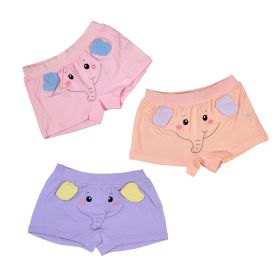 Baby Moo Elephant Ears Multicolour Pastels 3 Pk Baby Boxer Briefs / Shorts - 9350-3M12-18
