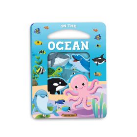 Dreamland Publications-Die Cut Window Board Book - In the Ocean Picture Book for Children Educations Board Book for Kid Die-Cut Shape Board Books-9788196034887