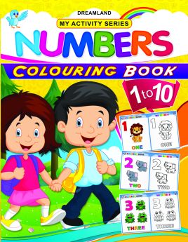 Dreamland-My Activity- Numbers Colouring Book