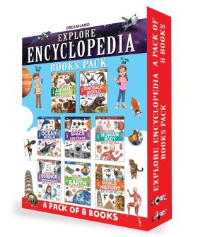 Dreamland Publications-Explore Encyclopedia Books Pack - A Set of 8 Books-9789358061628