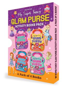 Dreamland Publications-My Super Fancy Glam Purse Pack- A Set of 4 Books-9789358061642