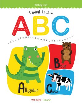 Wonderhouse-Capital Letters ABC: Write and practice Capital Letters A to Z book for kids (Writing Fun)