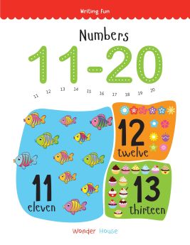 Wonderhouse-Numbers 11 - 20: Write and practice Numbers 11 to 20