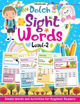 Dreamland Publications-Dolch Sight Words Level 2- Simple Words and Activities for Beginner Readers